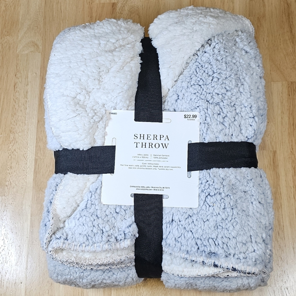 Sherpa Throw Blanket - Picture 7 of 7